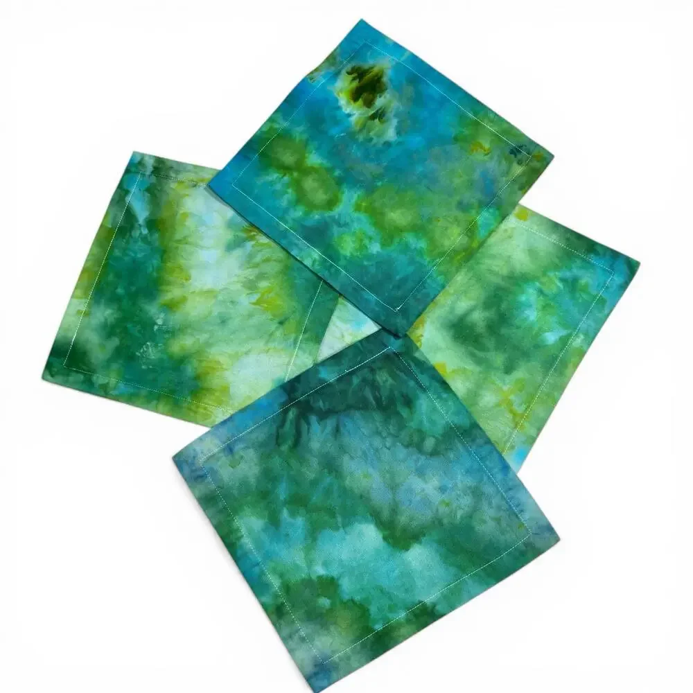 Hand Dyed Napkins 9.5